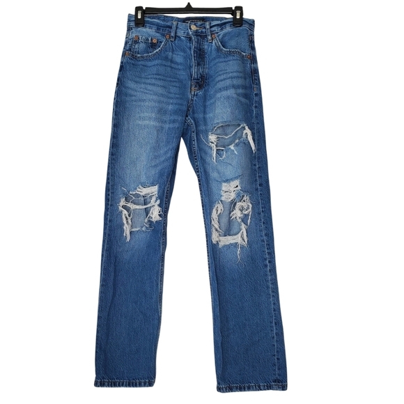 Aeropostale Denim - Aeropostale 90s Baggy Distressed Jeans High Rise Size 4R